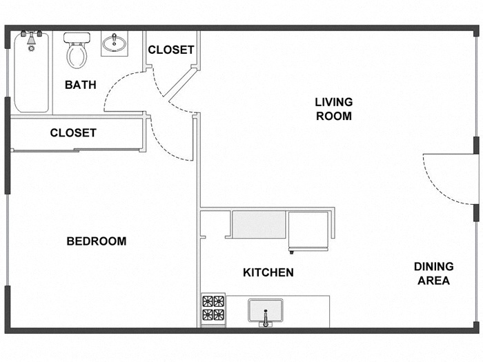1BR/1BA Apartment on Matadero Avenue · Palo Alto photo 5